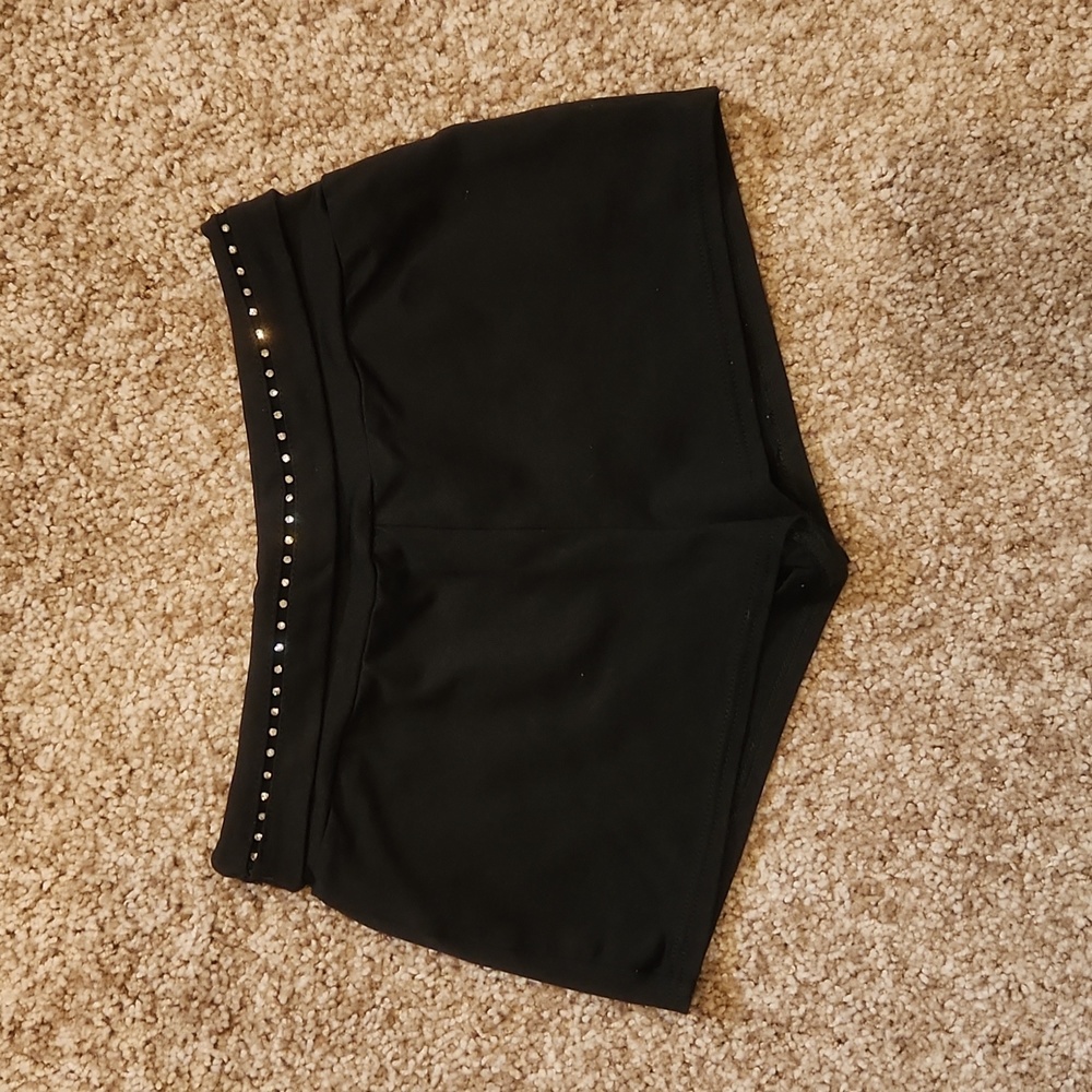 MotionWear girls dance shorts, size 12-14